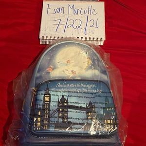 PeterPan Loungefly Mini Backpack